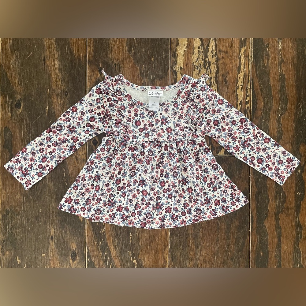 Nichole Miller New York Toddler 2T Floral Blouse